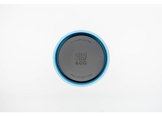 Термокружка Circular&Co 240 мл (черный/синий)