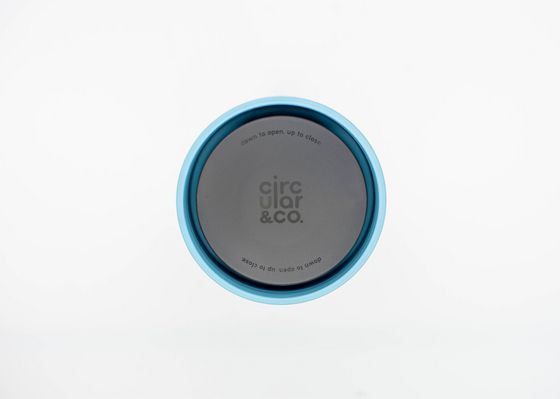 Термокружка Circular&Co 350 мл (черный/синий)
