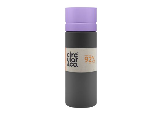 Бутылка для воды Circular&Co 600 мл (черный/пурпурный)