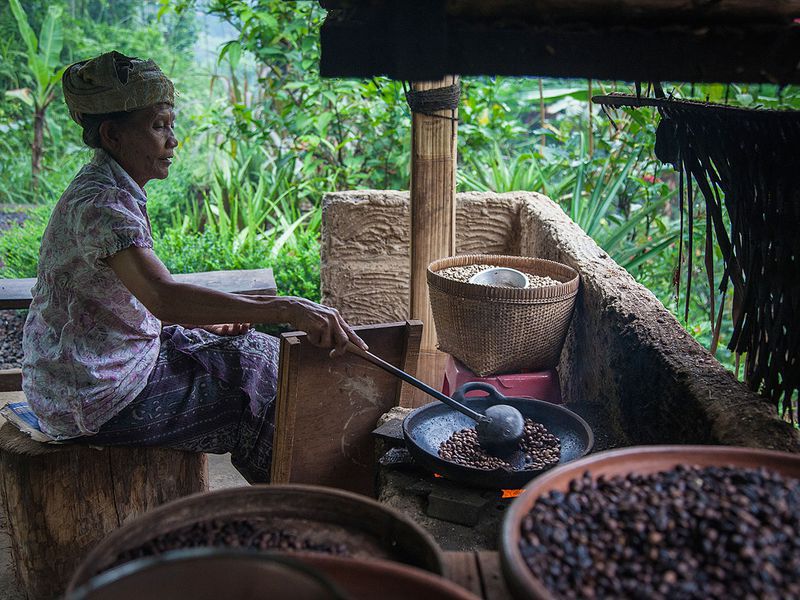 обжарка кофе Бали